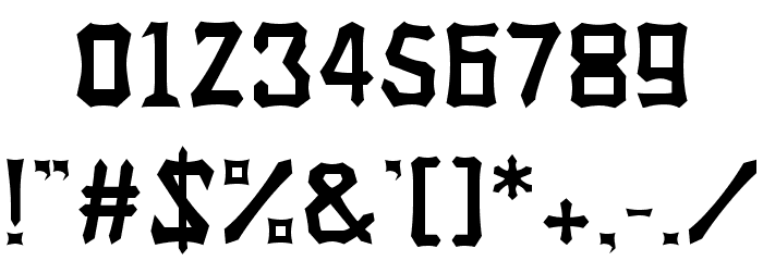 Tongkonan Regular Font OTHER CHARS
