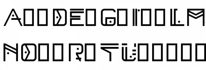 Toni Regular Demo फ़ॉन्ट अपरकेस