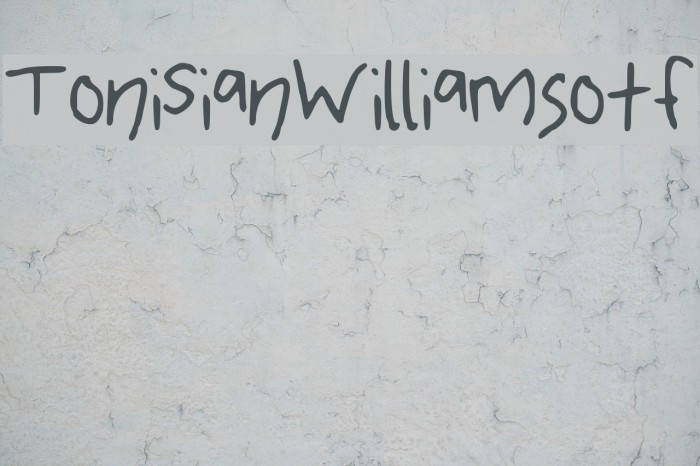 ToniSianWilliamsotf Example 1