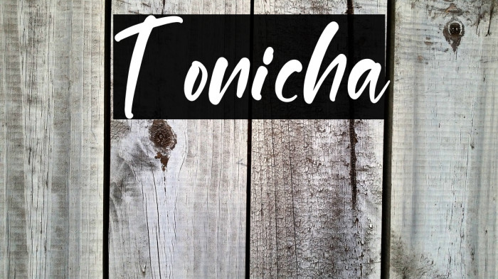 Tonicha Example 3