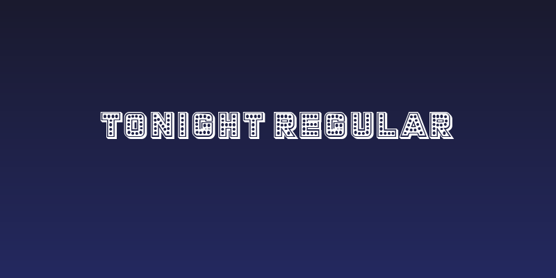 Tonight Regular Social Header