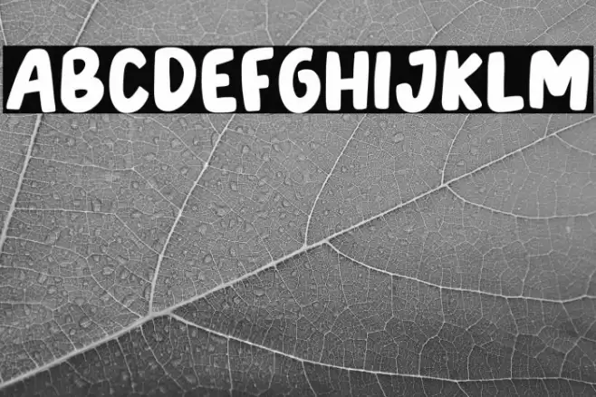 TonightFriend-Regular Font examples