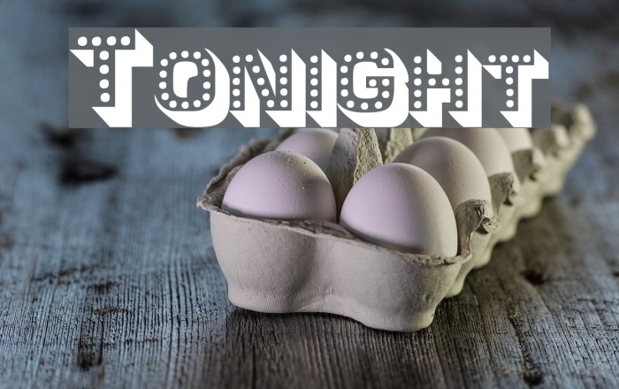 Tonight Font examples
