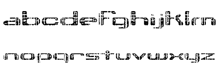 Tonik BRK Font LOWERCASE