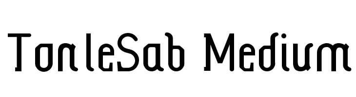 TonleSab Medium لخطوط تنزيل