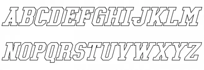Tonopah Hollow Bold Italic Schriftart Kleinbuchstaben