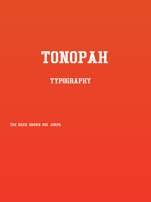 Tonopah Poster