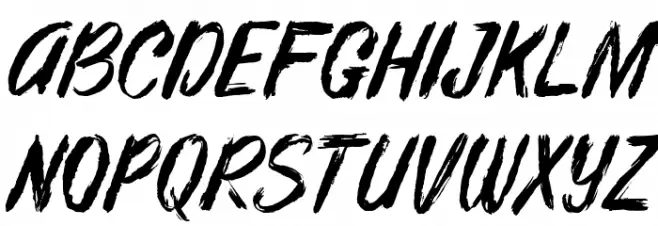 Tony Bhages Font OTHER CHARS