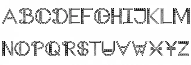 Too Damn Fancy Schriftart Groß