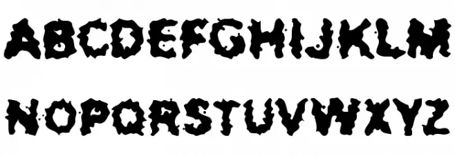 Too Much too Drink Schriftart Groß