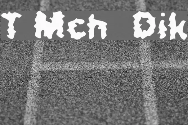 Too Much too Drink Font examples