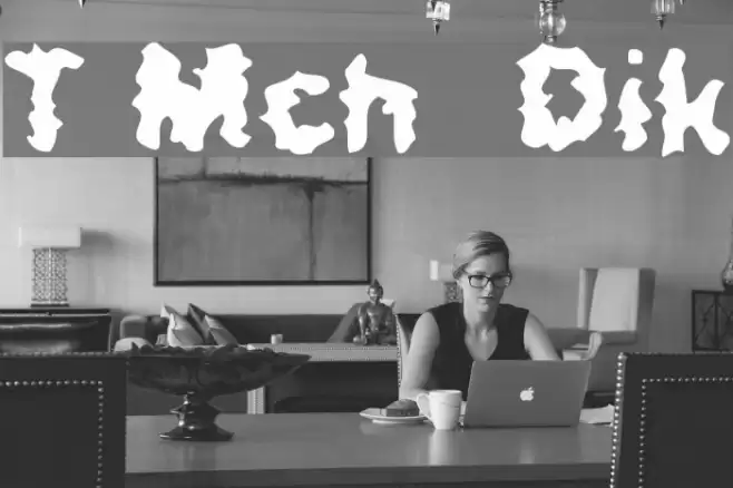 Too Much too Drink Font examples