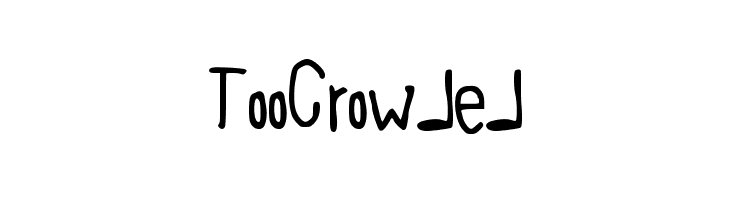 TooCrowded  免费字体下载