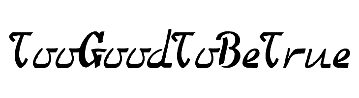 True font