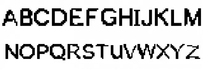 TooMuchInk Schriftart Groß