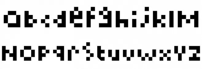 TooSimple Regular 字体 小写