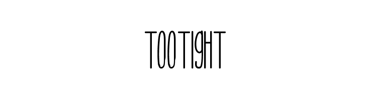 TooTight  Fuentes Gratis Descargar