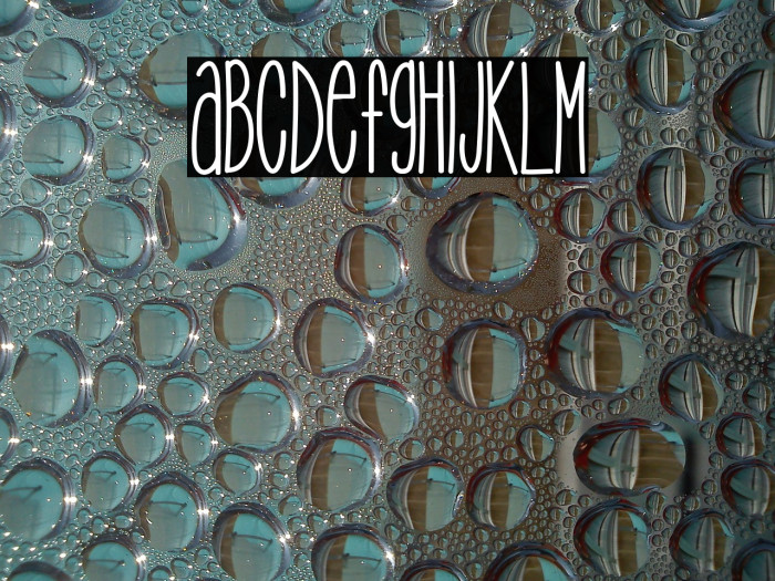 TooTight Font examples