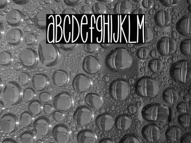 TooTight Шрифта examples