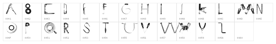 ToolBox Character Map