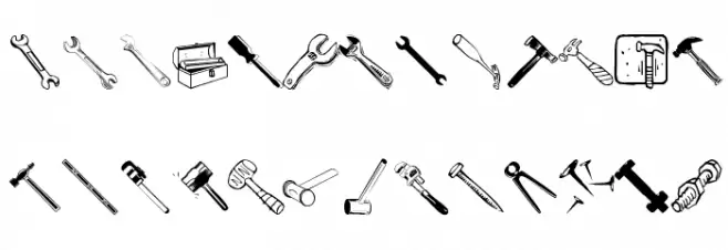 ToolsMK Font Litere mari