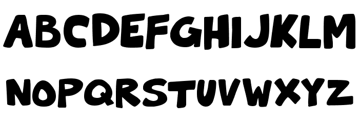 Toon Cats Font LOWERCASE