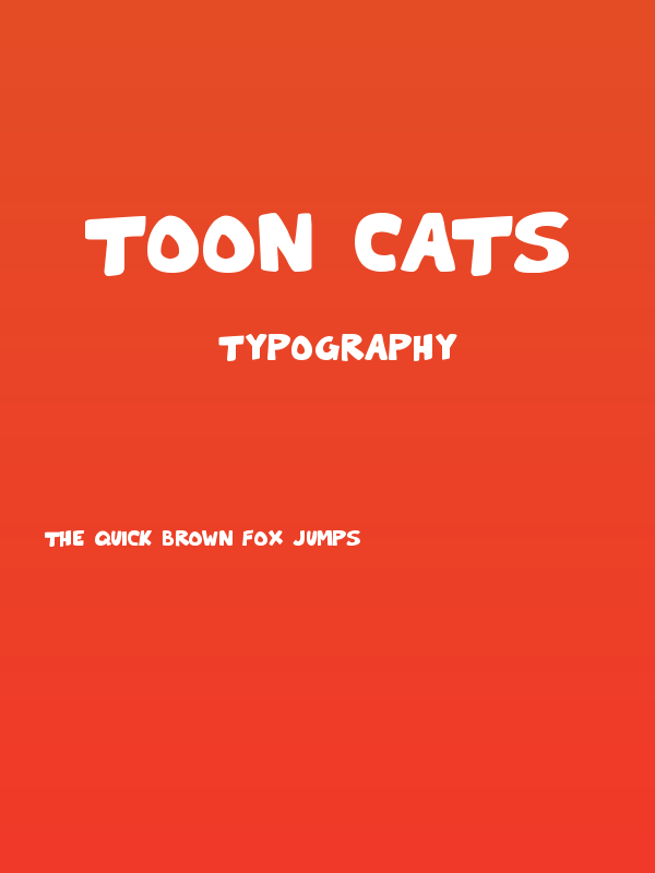 Toon Cats Poster