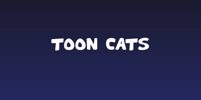 Toon Cats Social Header