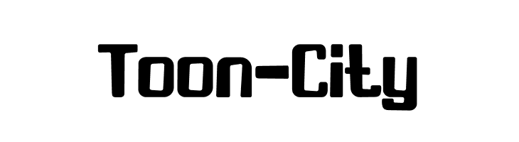 Toon-City  フリーフォントのダウンロード