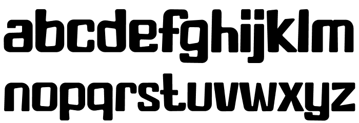 Toon-City Font LOWERCASE