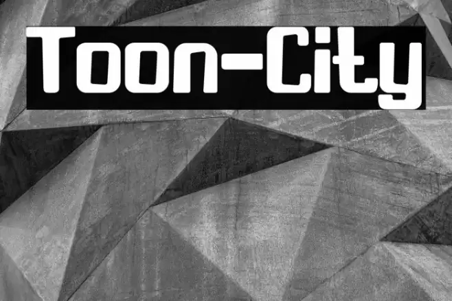 Toon-City Font examples