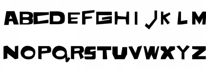 Toon-Time Narrow Шрифта ВЕРХНИЙ