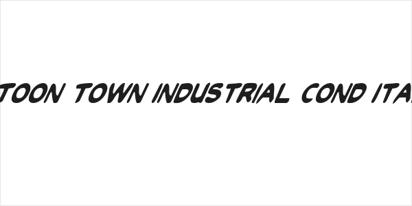 Toon Town Industrial Cond Ital Logo