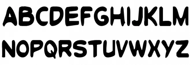 Toon Town Industrial Cond Schriftart Groß