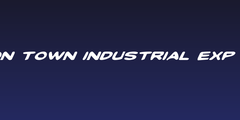 Toon Town Industrial Exp Ital Social Header