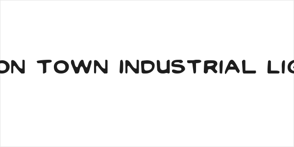 Toon Town Industrial Light Logo