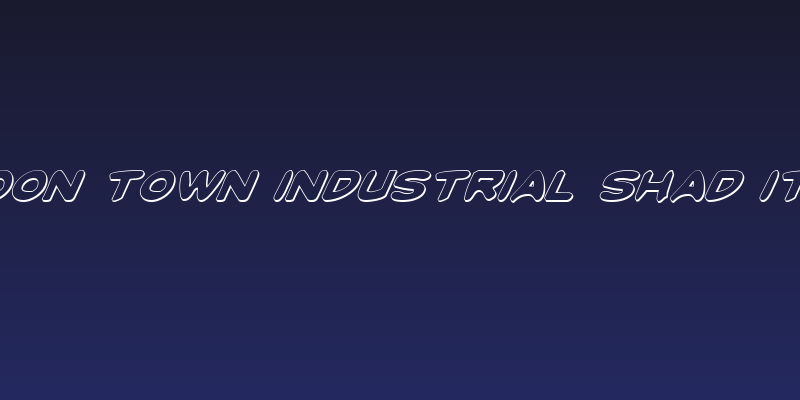 Toon Town Industrial Shad Ital Social Header