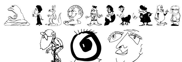 ToonCharsOne Font OTHER CHARS