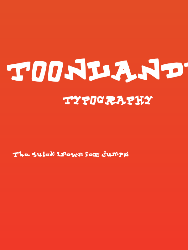ToonLandBlack Poster