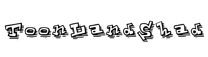 ToonLandShad Font