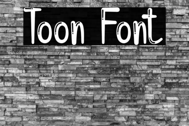 Toon フォント examples