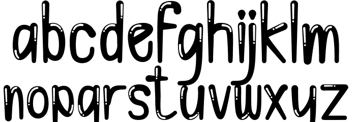 Toon Font LOWERCASE