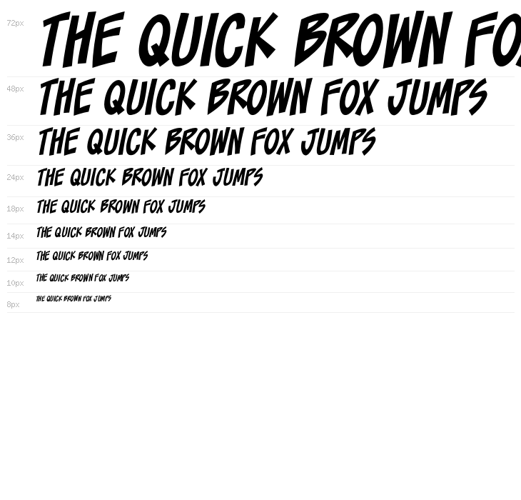 ToonaciousBB-Italic Waterfall