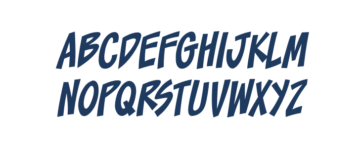 ToonaciousBB-Italic Lowercase