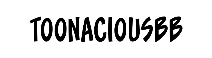 ToonaciousBB  Free Fonts Download