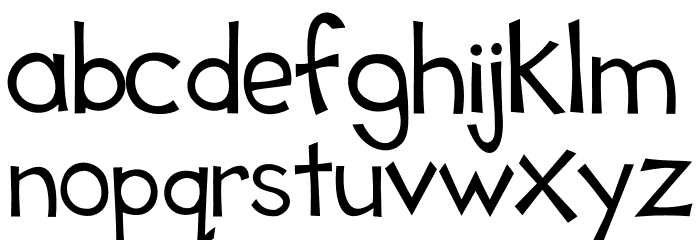 Tooney Loons Font LOWERCASE