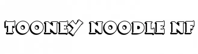 Tooney Noodle NF  Frei Schriftart Herunterladen