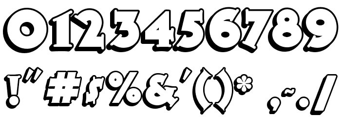 Tooney Noodle NF Font OTHER CHARS