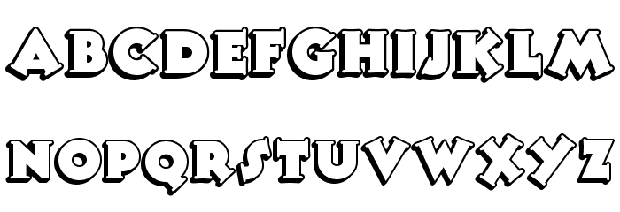 Tooney Noodle NF Font LOWERCASE