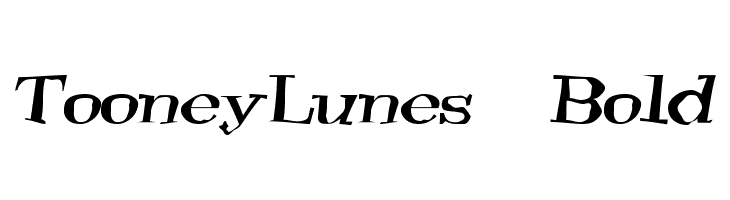 TooneyLunes Bold Font